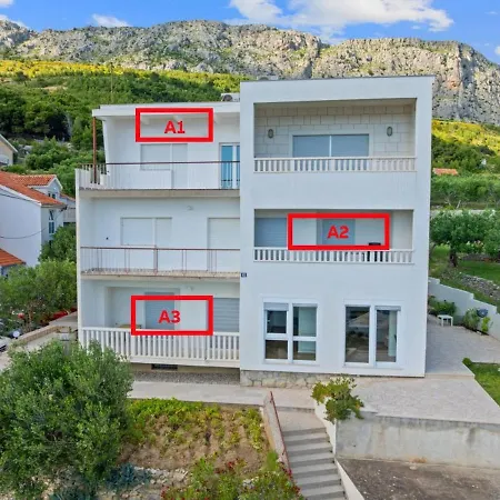 In With Sea View, Terrace, Air Conditioning, Wifi 3423-1 * Duće
